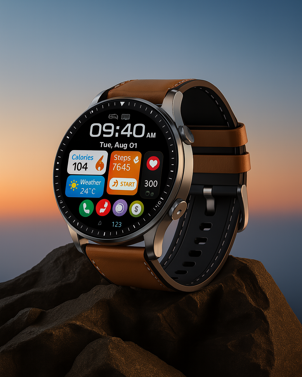 Montre Connectée Bracelet en Cuir Vega NEXUS | VEGA