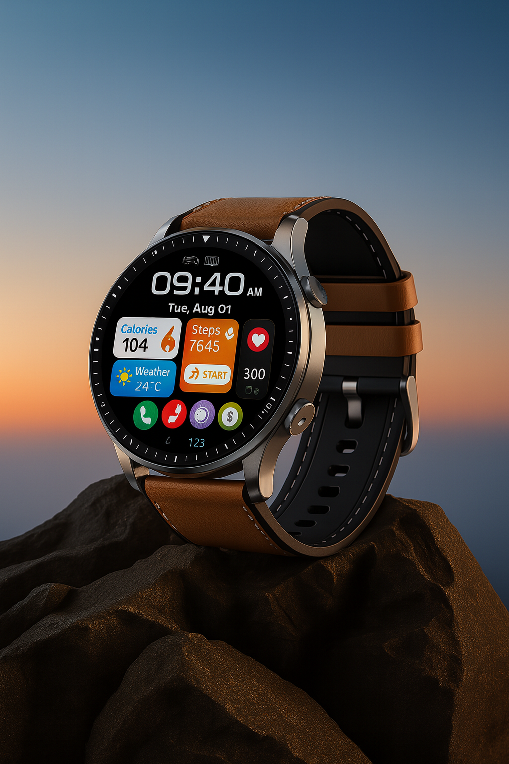 Montre Connectée Bracelet en Cuir Vega NEXUS | VEGA